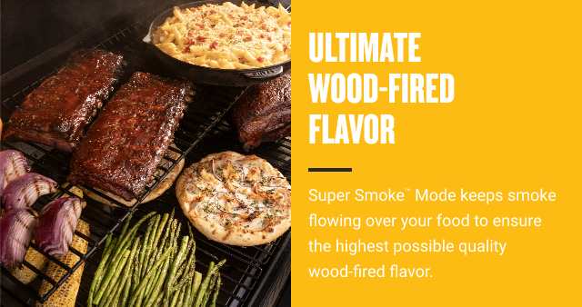 Ultimate wood fired flavour